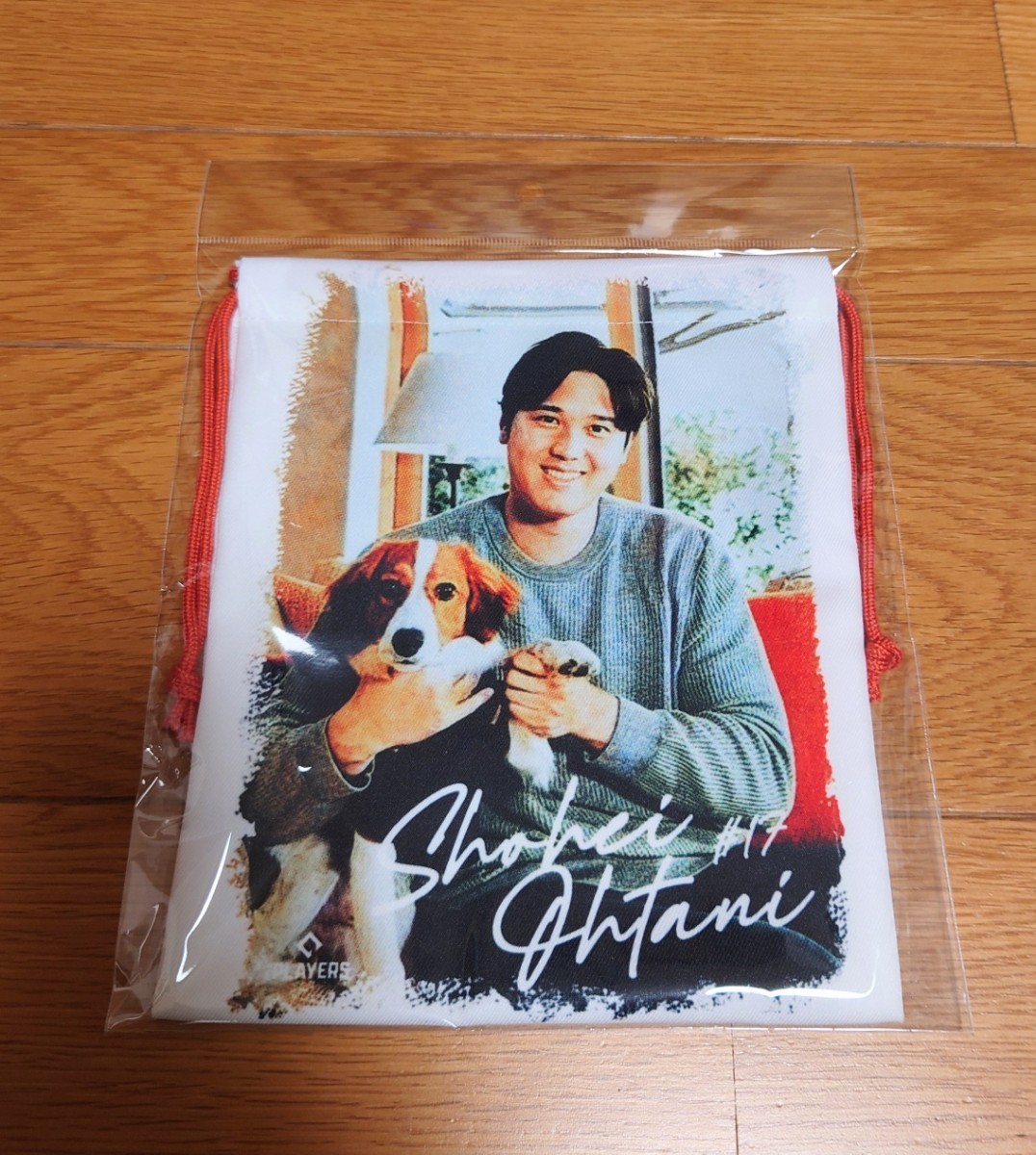 大谷翔平 デコピン 巾着 スペくじ C賞 SHOHEI OHTANI & DOG DECOY_画像1