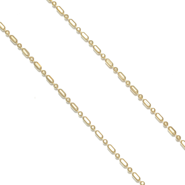 新しいスタイル 10448円 GENJ K18YG 40cm チェーンネックレス ショート&ロング イエローゴールド