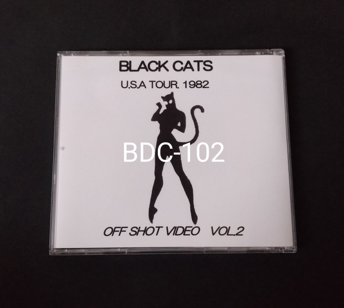 BLACK CATS U.S.A.1982 OFF SHOT VIDEO VOL.2　ブラックキャッツ クリームソーダ CREAM SODA_画像3