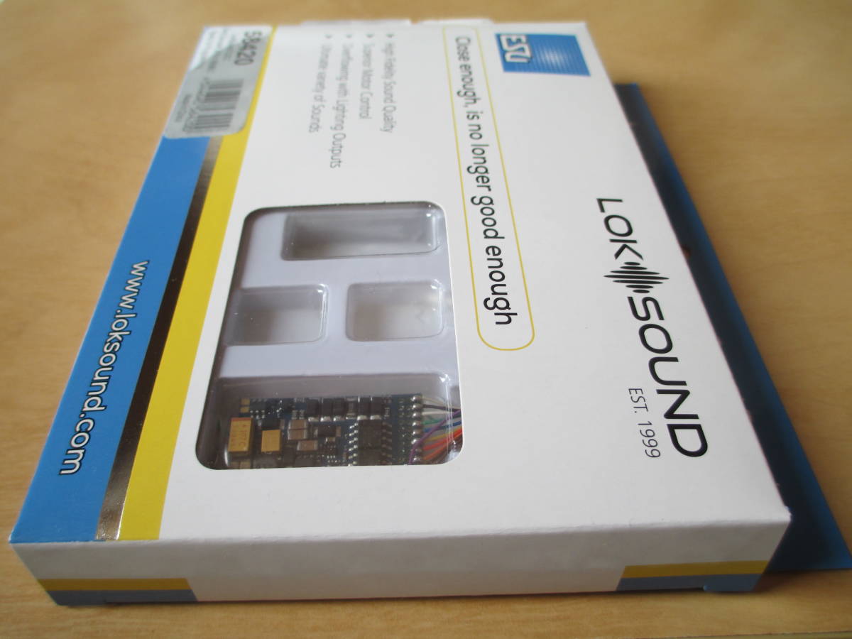 ESU 58420 LokSound 5 DCC 8-pin NEM652 Sound Decoder サウンドデコーダ☆_画像4