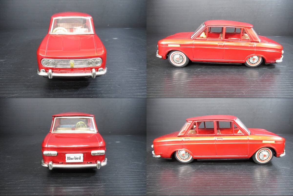 【希少！超激レア品♪】美品！by Asahi toy DATSUN Bluebird ブルーバード1300 ブリキ 当時物 アサヒトーイATC アンティーク 昭和 レトロ_画像2