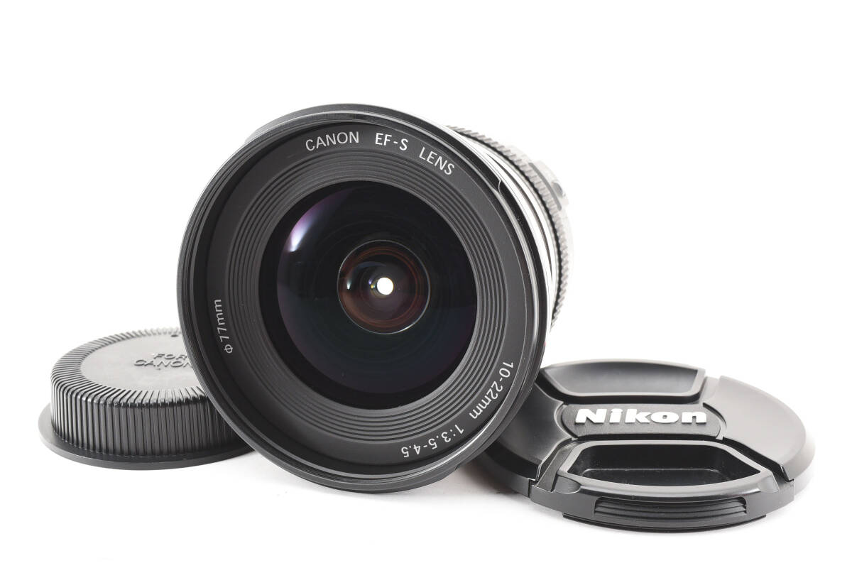 【光学美品】 CANON キャノン ZOOM LENS EF-S 10-22mm 1:3.5-4.5 USM 広角ズームレンズ 【動作確認済み】 #5362の画像1