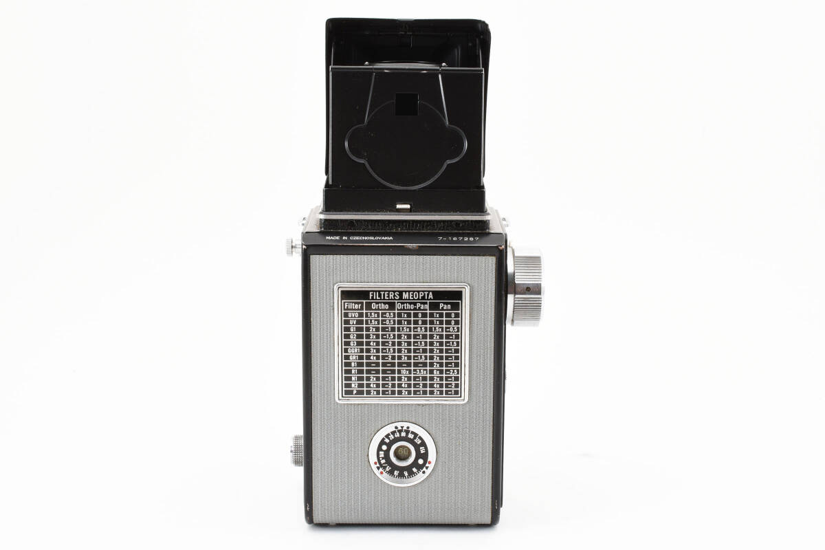 【並級】 フレクサレット Flexaret automat Ⅵ MEOPTA Anastigmat Belar 80mm F3.5 二眼カメラ Meopta Anastigmat 80mm F3 #5410_画像5