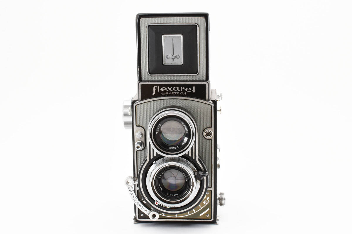 【並級】 フレクサレット Flexaret automat Ⅵ MEOPTA Anastigmat Belar 80mm F3.5 二眼カメラ Meopta Anastigmat 80mm F3 #5410