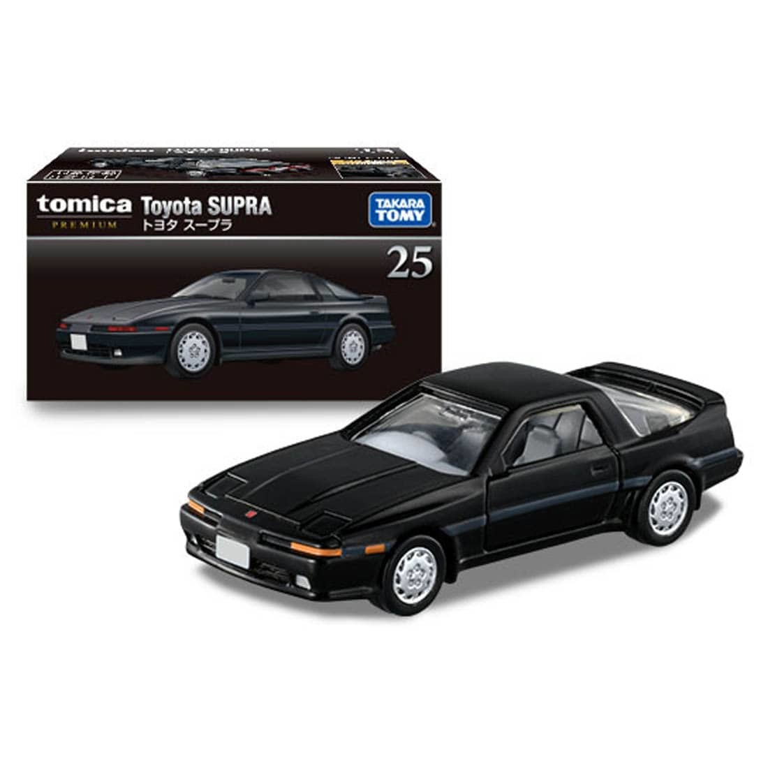 トミカプレミアム 25 トヨタ スープラ (A70) ブラック 1/62 Toyota SUPRA 2022年6月新製品_画像6