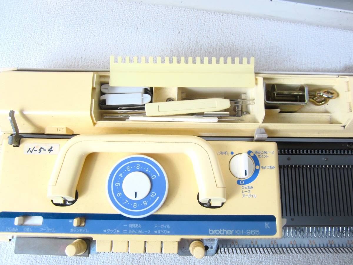brother ブラザー 編み機 topical-5 KH-965 トピカル5 電子編機 brother ブラザー 編み機 topical-5 KH-965 トピカル5 電子編機