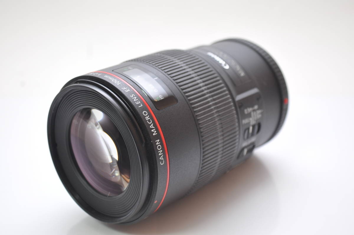 * practical use beautiful goods * CANON Canon EF 100mm F2.8 L IS USM * operation OK*#h1077