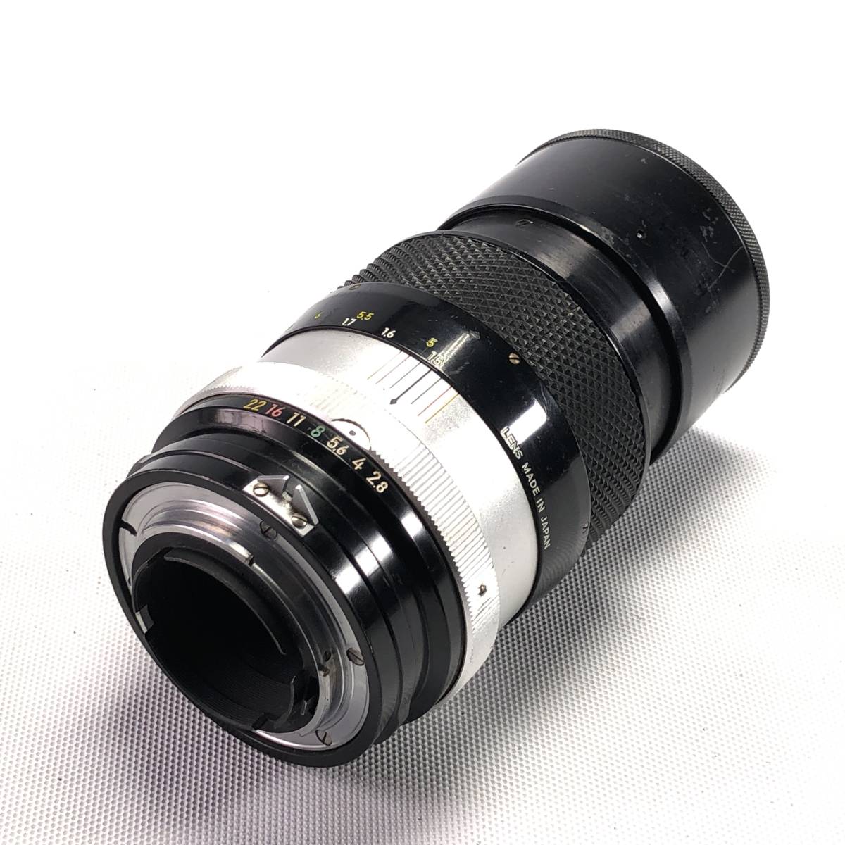 Nikon NIKKOR-Q Auto 135mm F2.8 ニコン 三角爪 現状販売品 24B ヱOA4b_画像5