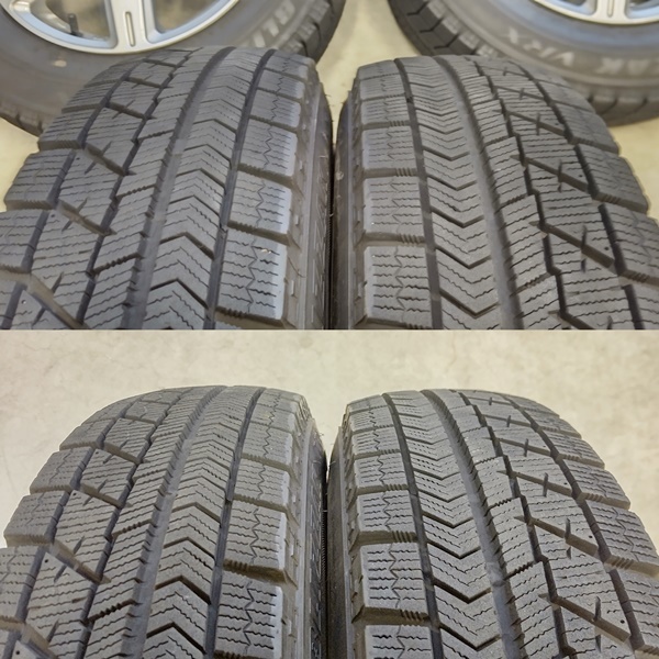 山口)TOPRUN 13インチ 4J+45 4H/100 BS 17年製 BLLIZAK VRX 145/80R13 中古 4本 【送料別途】 ▲C240206N03 MB06C_画像10