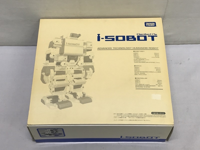 カメ)Omnibot17μi－SOBOTミューアイソボット 箱痛み 欠品 難有 ジャンク 現状品 ◆T2402008 MB04B_画像1