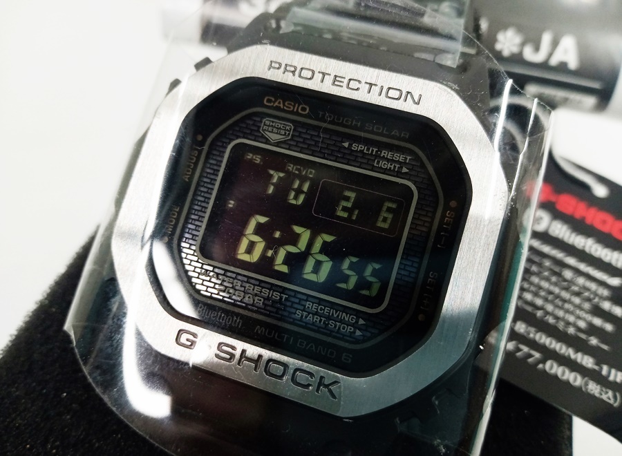 下松)【未使用】G-SHOCK ジーショック 腕時計 GMW-B5000MB-1JF タフソーラー Bluetooth搭載 ◆N2402013 MB06A_画像1