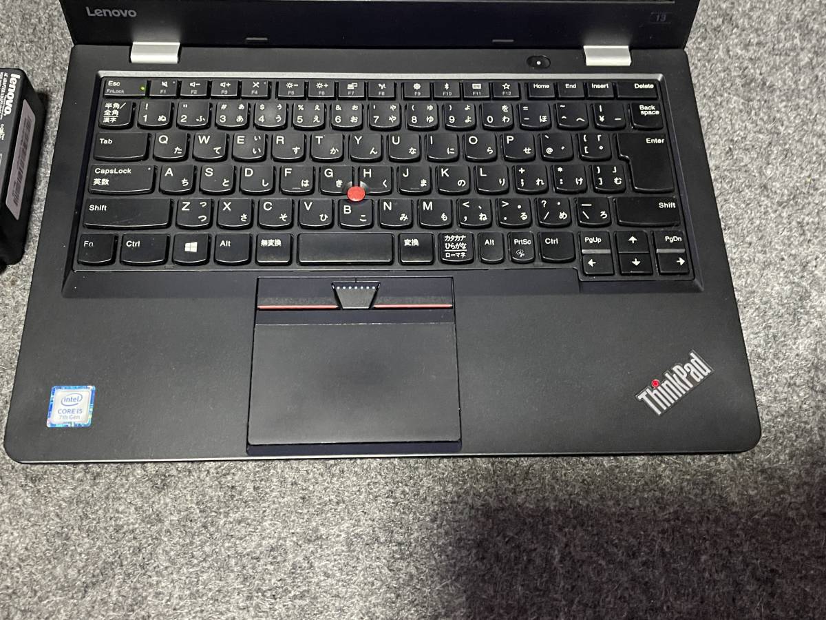 LENOVO ThinkPad 13 2nd gen i5-7200U RAM8GB/SSD256GB/Windows 11Pro_画像2
