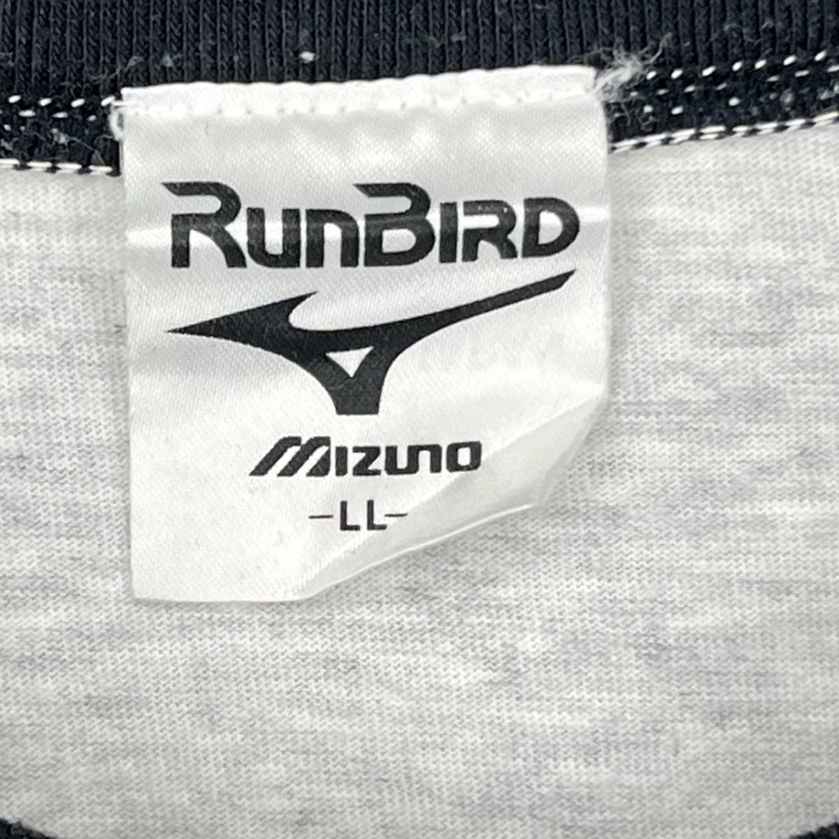 LL Runbird MIZUNO Tシャツ バスケット 長袖 リユース ultraｍto ts1754の画像3