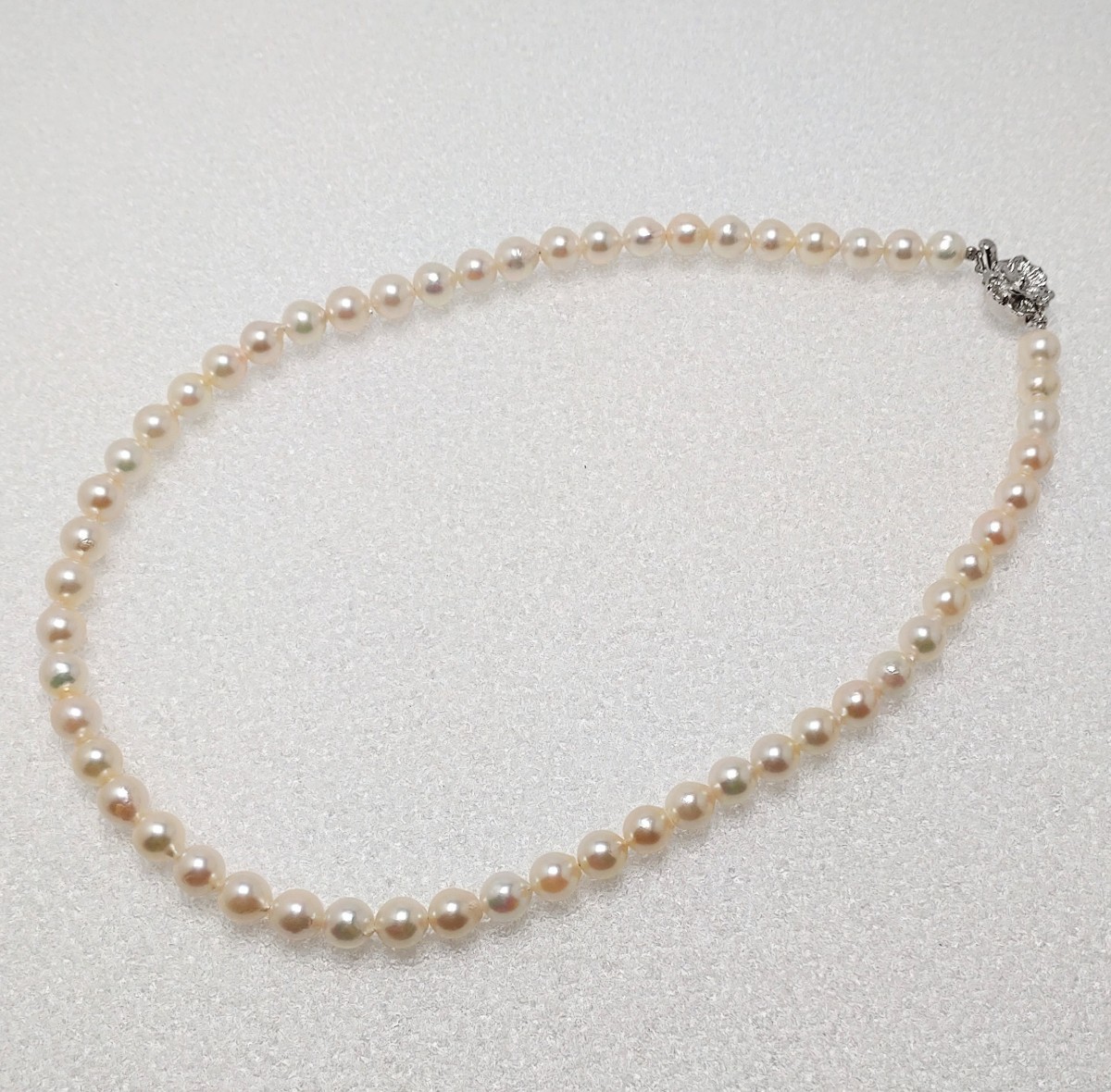 ∮ pearl speciality pavilion ∮ Akoya pearl 6.5-7.0mm necklace great special price ( including tax price )