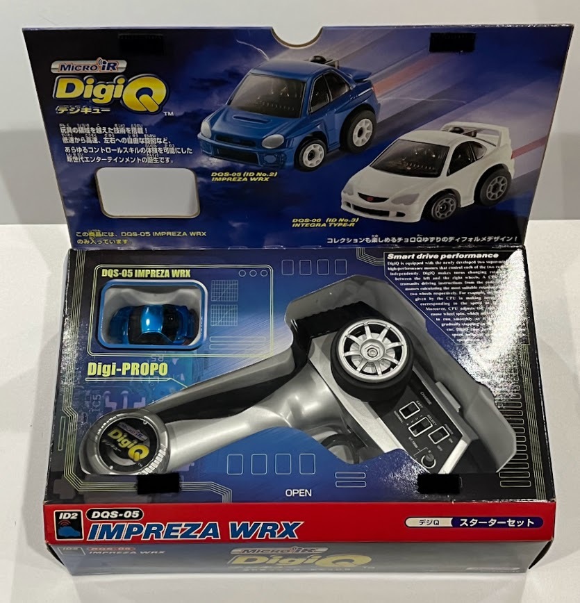 ★Digi Q★　TAKARA　デジキュー　MICRO iR　GQS-05　IMPREZA WRX　インプレッサ　動作未確認　ジャンク_画像1