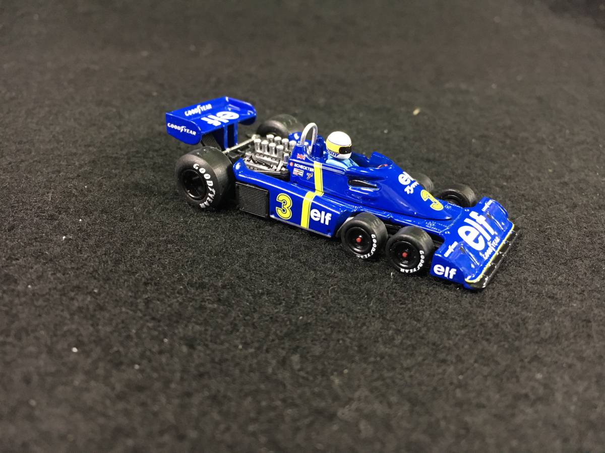 ■新品未開封■２台セット■TSM ミニGT 1/64 ティレル P34 1976 F1 スウェーデンGP ウィナー #3 J.シェクター、2位 #4 P.デパイユ の画像3