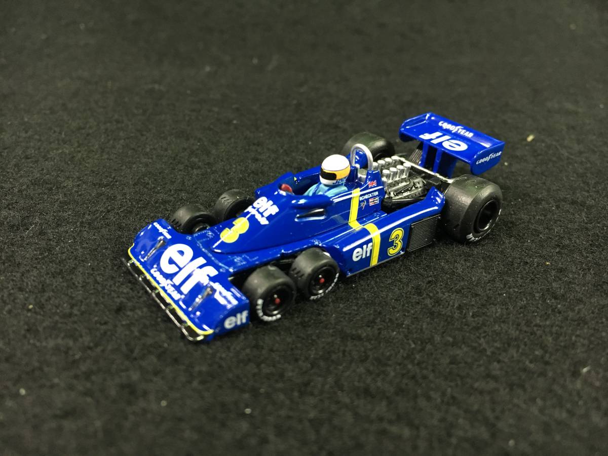 ■新品未開封■２台セット■TSM ミニGT 1/64 ティレル P34 1976 F1 スウェーデンGP ウィナー #3 J.シェクター、2位 #4 P.デパイユ の画像2