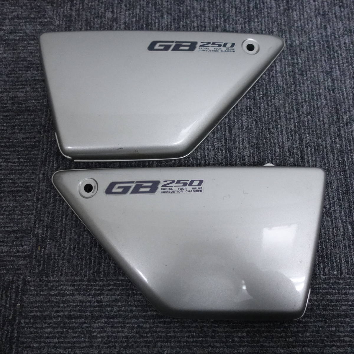 バイクパーツ まとめ売り ジャンク GB250 バイク KL8-74 COVER-R・L-SIDE KL8A KL8-R73 KL-L73 シート サイドカバー ステップ ペダル_画像5