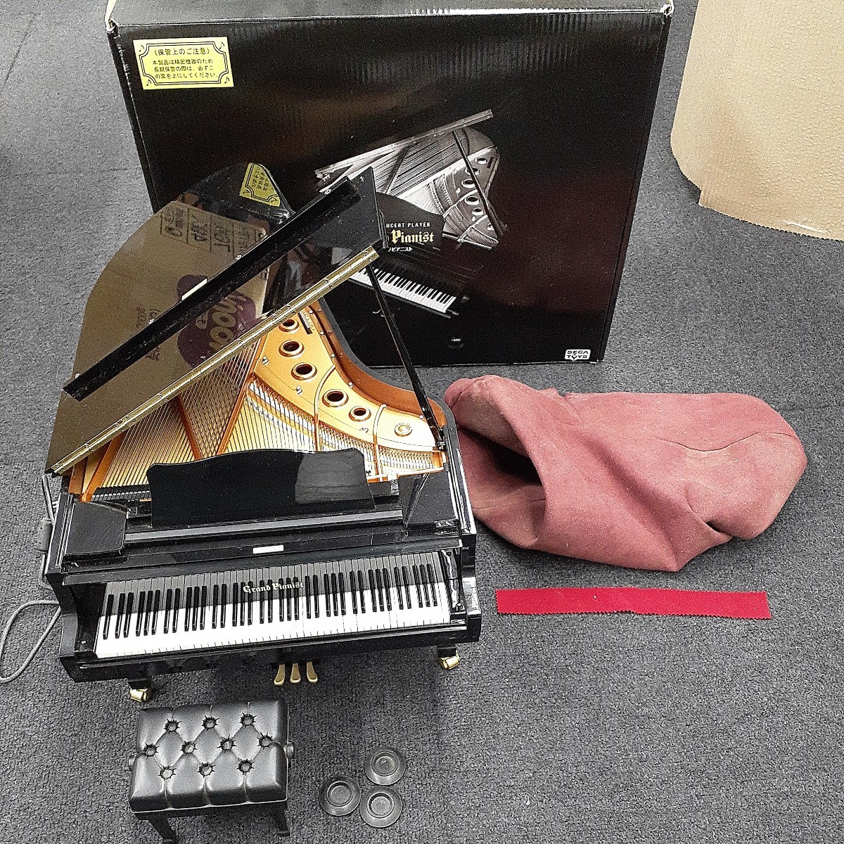 SEGATOYS セガトイズ GRAND PIANIST グランドピアニスト 楽器玩具 中古品 箱付き　み_画像1