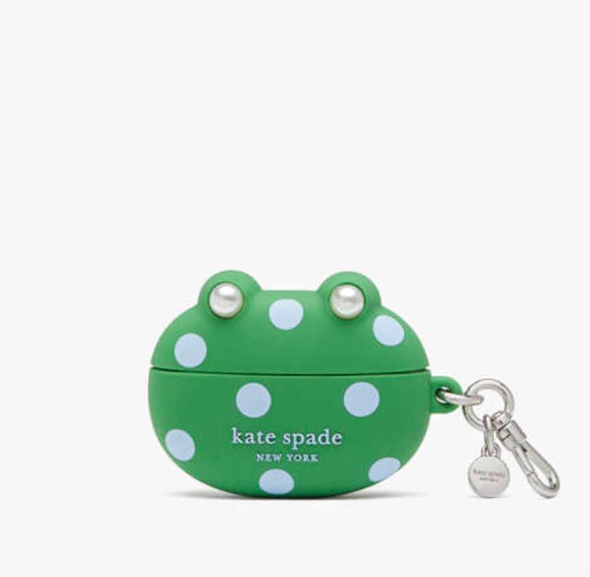 【kate spade】AirPods Pro ケース ♪ カエルさん♪