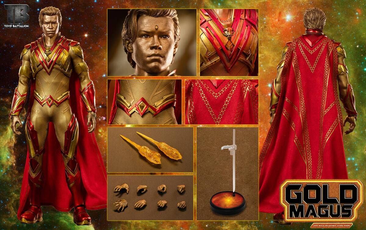 TOYS BATTALION 1/6 GOLD MAGUS 未開封新品 TB008 検) ガーディアンズ オブ ギャラクシー アダム ウォーロック ホットトイズ Adam Warlock_画像9