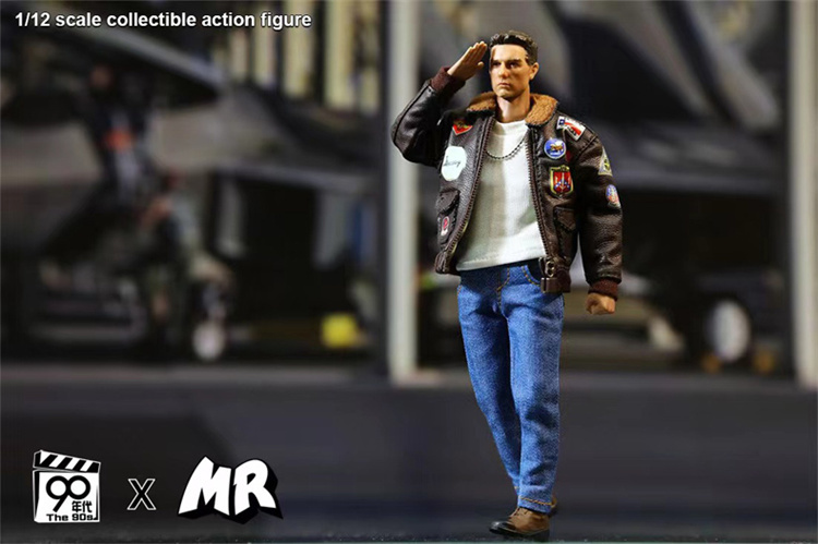 MR.FIGURE x 90'S 1/12 空軍将校 未開封新品 MRF90S-001 検） トップガン トム・クルーズ マーヴェリック PCTOYS SHARK TOYS DID VERYCOOL_画像4