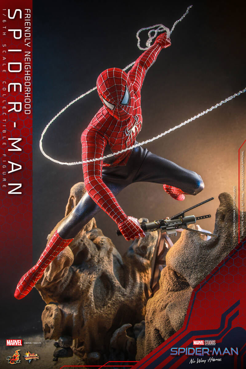  hot toys 1/6 Spider-Man no- way Home friend Lee Neighborhood Spider-Man general.Ver unopened new goods MMS661 Hottoys