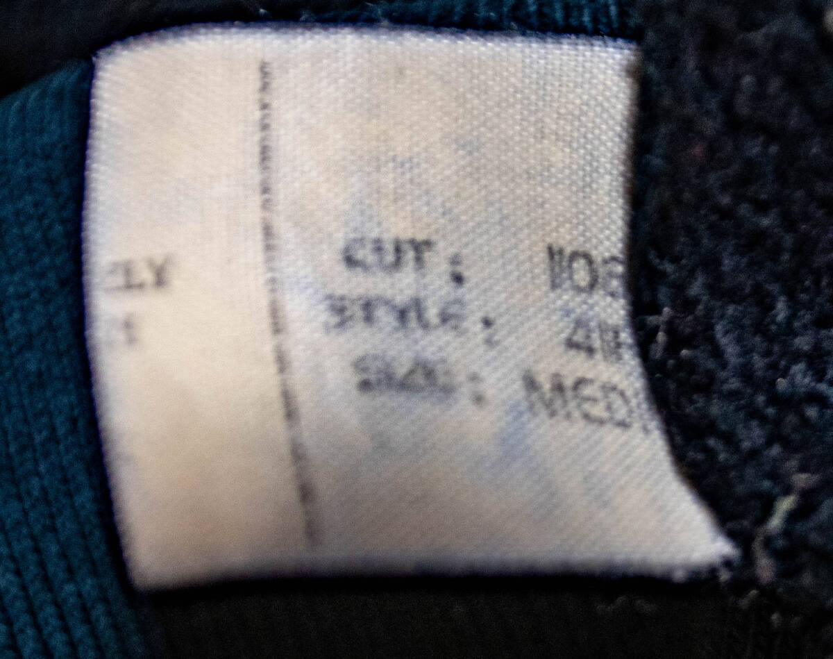シュプリームボックスロゴ スウェットシャツ M 初期タグネイビー 正規品 Supreme Box Logo sweatShirts Made in USA Navy 査定済_画像8