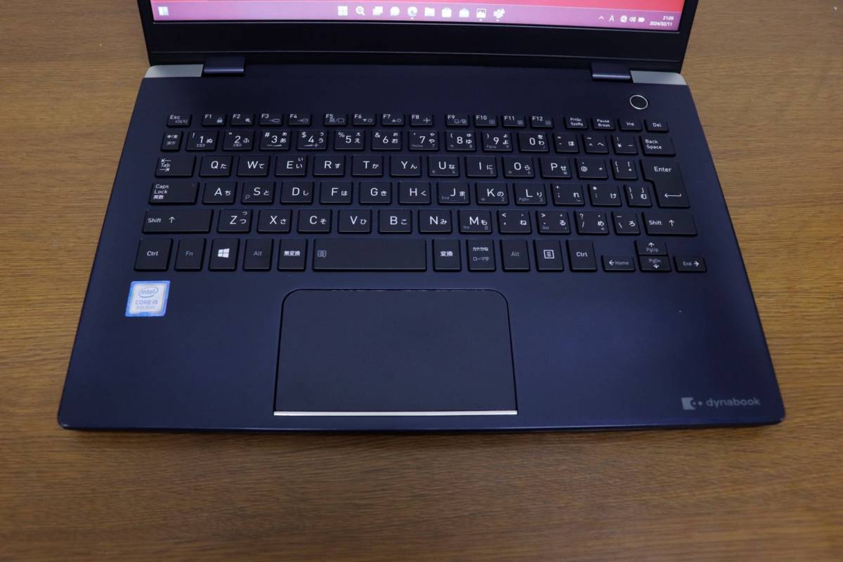 【爆速SSD】Dynabook G83/M◆第8世代 Core i5-8250U◆Office 2021/軽量薄型[P-8]_画像2