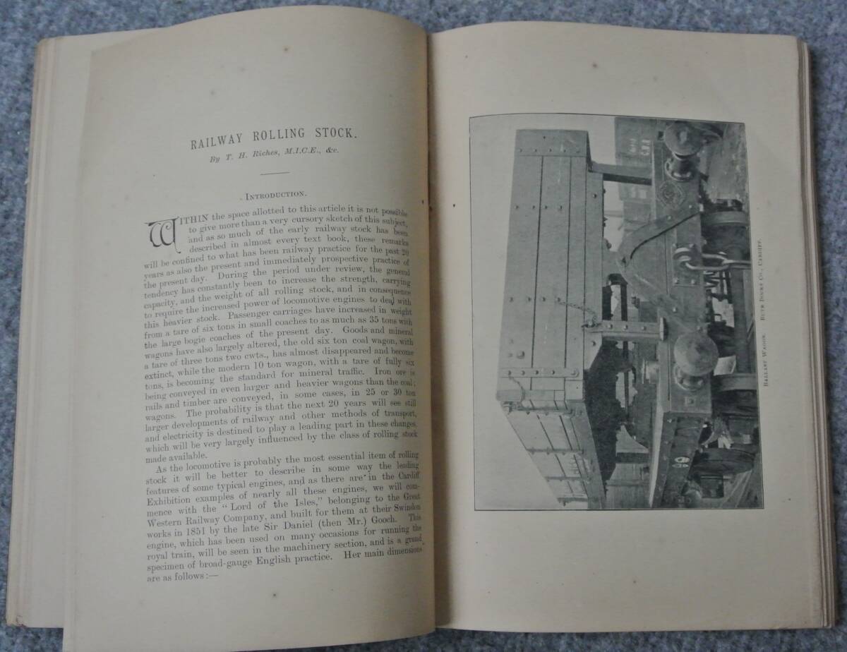 英国 ウェールズの首府、炭鉱の町カーディフ ガイドブック 「Cardiff an Illustrated Handbook」 1896年 Western Mail新聞社発行_画像6
