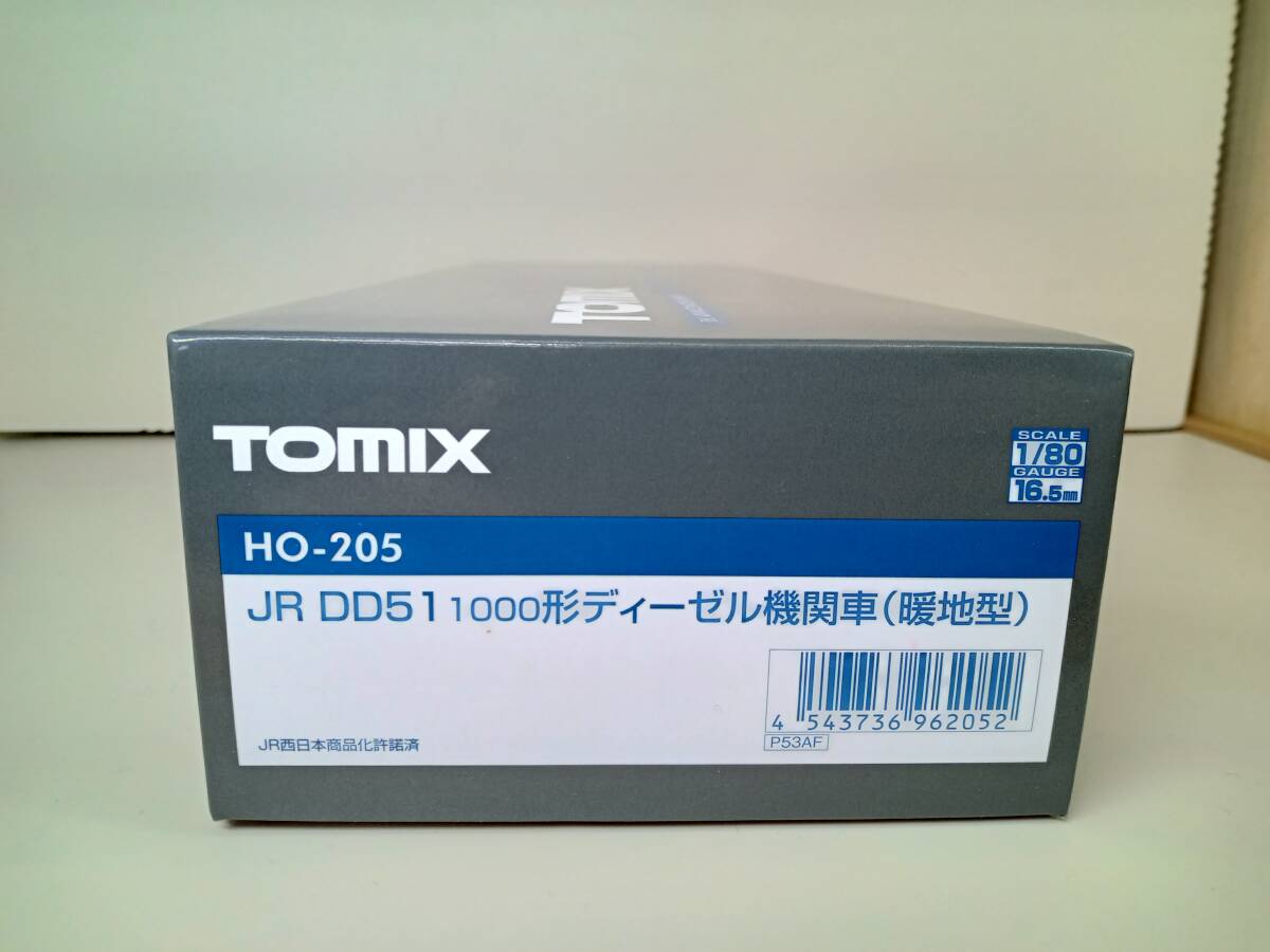 TOMIX JR DD51 1000形 ディゼル機関車 暖地型 HO-205_画像1