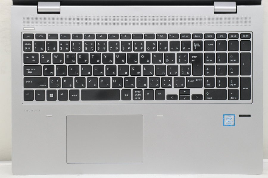 【ジャンク品】hp ProBook 650 G4 Core i3 8130U 2.2GHz/4GB/500GB/DVD/15.6W/FHD(1920x1080)/Win10 キーボード不良 【54C235981】_画像2