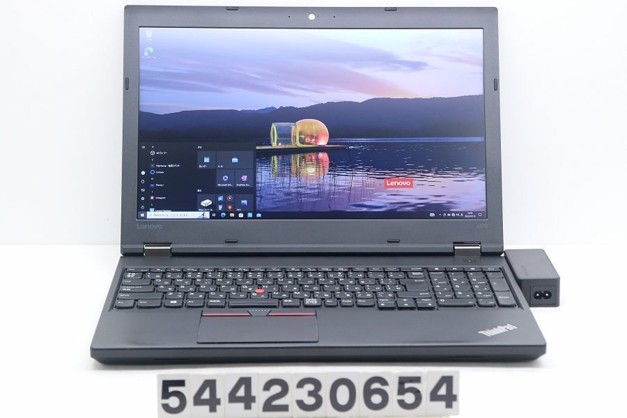 【ジャンク品】Lenovo ThinkPad L570 Core i5 7200U 2.5GHz/8GB/256GB(SSD)/15.6W/FHD(1920x1080)/Win10 キーボード不良 【544230654】_画像1