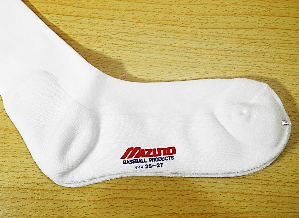 【レッグウェア★未使用品】MIZUNO◆野球 ソフトボール◆超薄手 アンダーソックス◆アンダーストッキング◆25-27cm◆43cm丈◆稀少◆_画像3