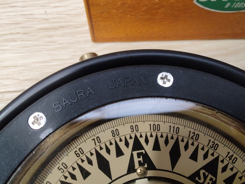 佐浦計器製作所 SAURA 羅針盤 B-100S コンパス 方位磁針(佐浦 佐浦計器製作所 SAURA 羅針盤 B-100S コンパス 方位磁針(佐浦