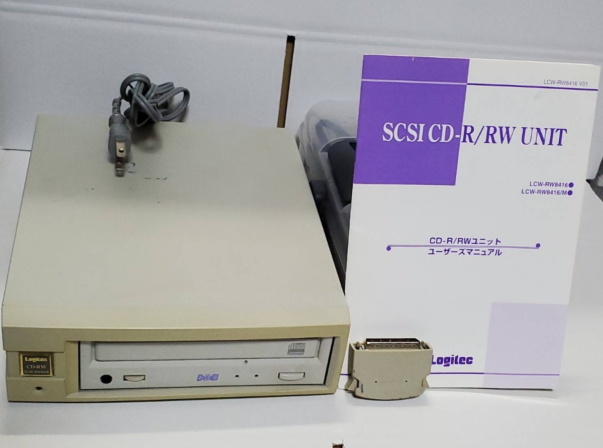 Yahoo!オークション - Logitec SCSI CD-R/RW UNIT LCW-RW8416/PE Yahoo!オークション - Logitec SCSI CD-R/RW UNIT LCW-RW8416/PE