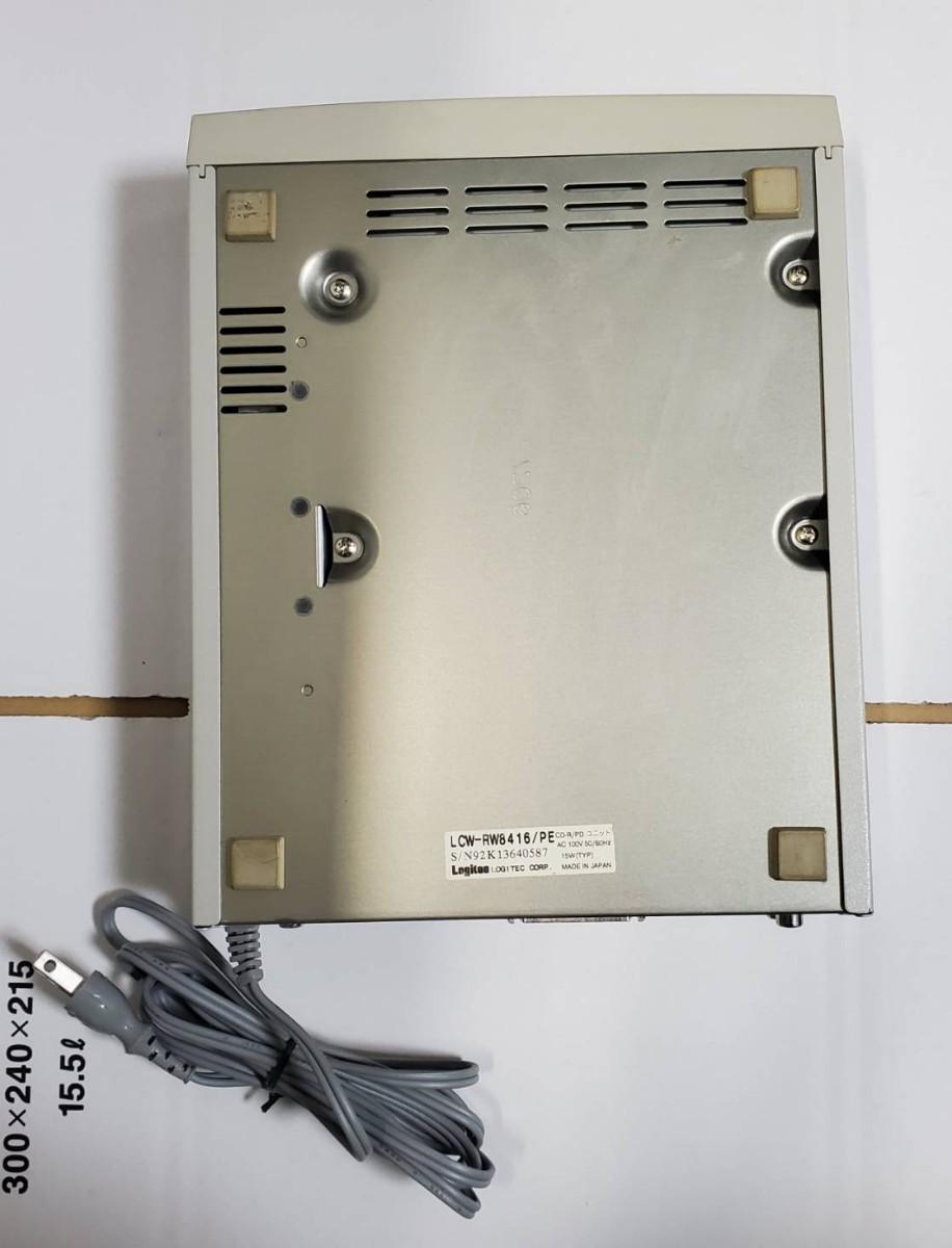 Yahoo!オークション - Logitec SCSI CD-R/RW UNIT LCW-RW8416/PE Yahoo!オークション - Logitec SCSI CD-R/RW UNIT LCW-RW8416/PE