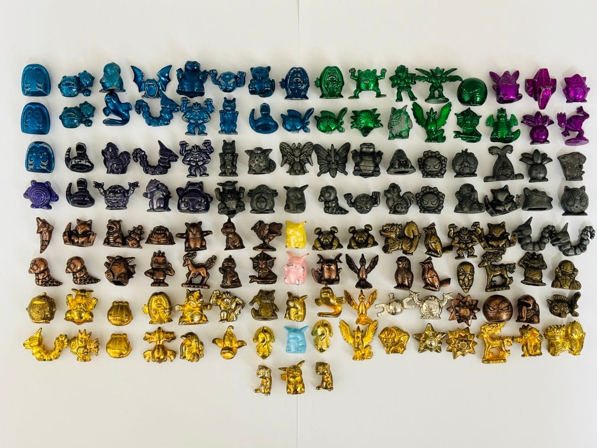 ポケモン メタルコレクション メタルフィギュア 131個まとめ売り ポケモン メタルコレクション メタルフィギュア 131個まとめ売り