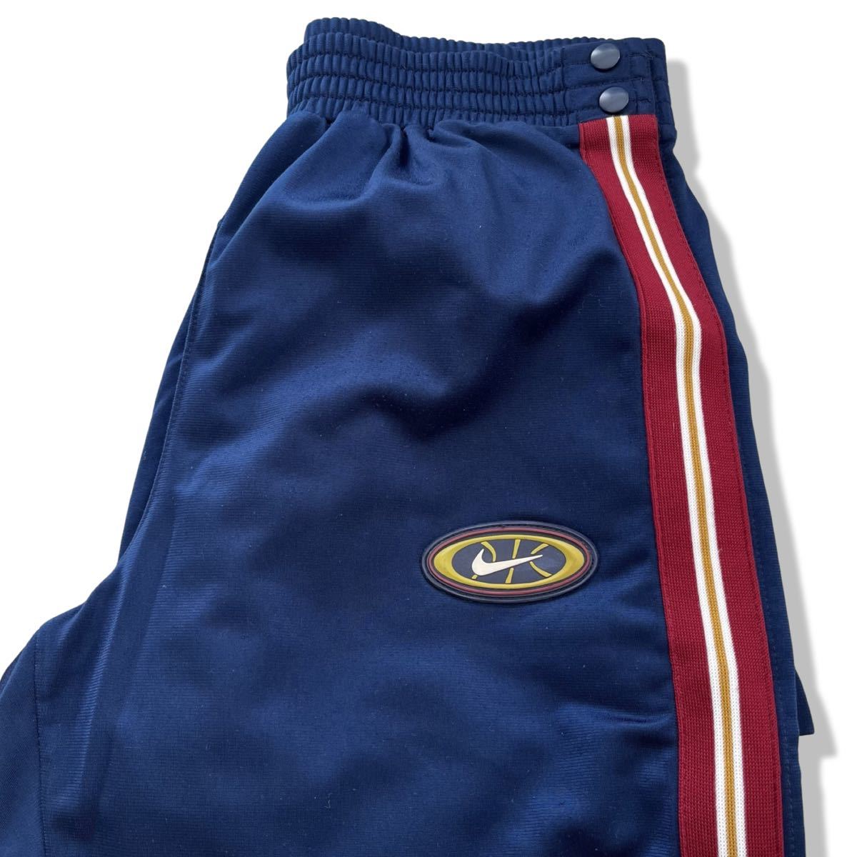 90s】NIKE(ナイキ) ウォームアップ トラックパンツ S ネイビー 90s】NIKE(ナイキ) ウォームアップ トラックパンツ S ネイビー
