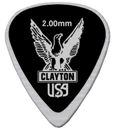 即決◆新品◆送料無料Clayton ZZ-ZINC STD 2.00mm(亜鉛合金製のメタルピック/メール便_画像1