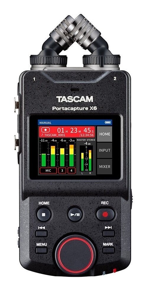 即決◆新品◆送料無料TASCAM Portacapture X6 / 32bitフロート録音 6トラックポータブルレコーダー