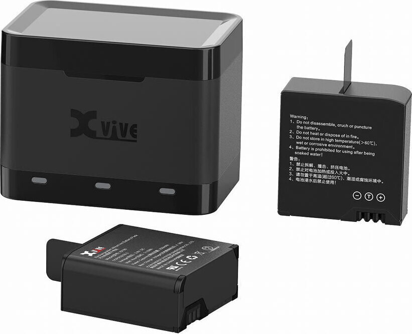 即決◆新品◆送料無料XVIVE U5C U5システム用バッテリーキット リチウムバッテリーx3+充電器セット_画像4