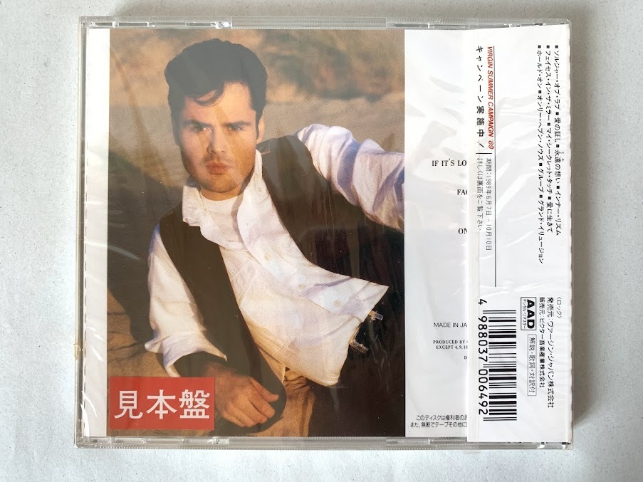 未開封 見本品 ダニー・オズモンド Donny Osmond ソルジャー・オブ・ラヴ SOLDIER OF LOVE プロモ盤_画像2