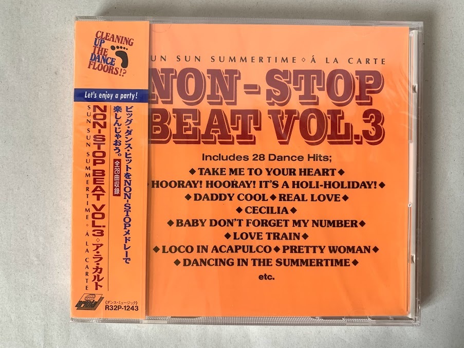 未開封 見本品 NOT-STOP BEAT VOL.3 オムニバス プロモ盤_画像1