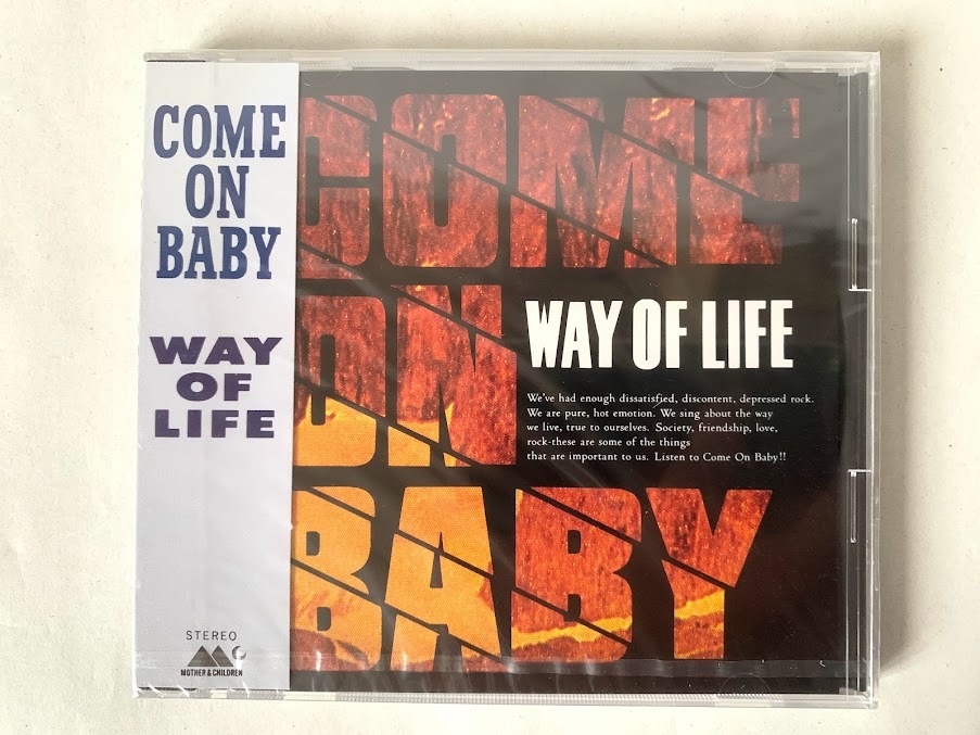 未開封 見本品 COME ON BABY カモンベイビー WAY OF LIFE 高橋洋樹 プロモ盤_画像1