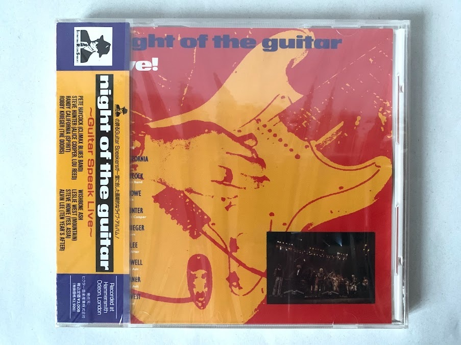 未開封 見本品 night of the guitar ~Guitar Speak Live~ ギタースピーク ライブ プロモ盤 Pete Haycock Steve Howe 他_画像1