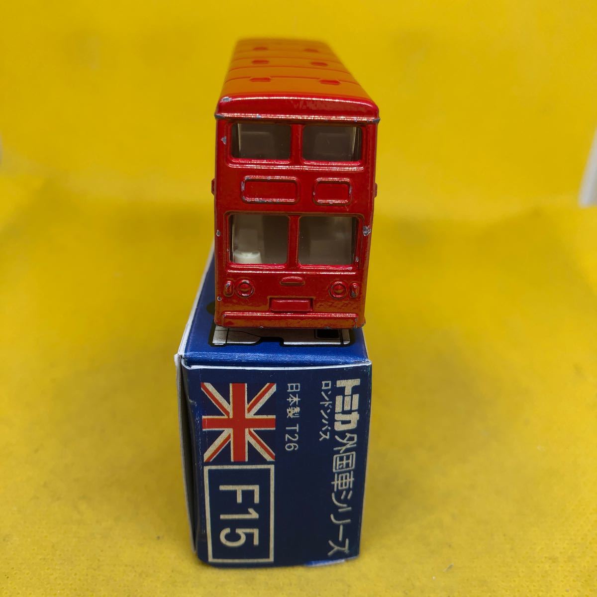 トミカ　日本製　青箱　F15 ロンドンバス　当時物　絶版　②_画像2