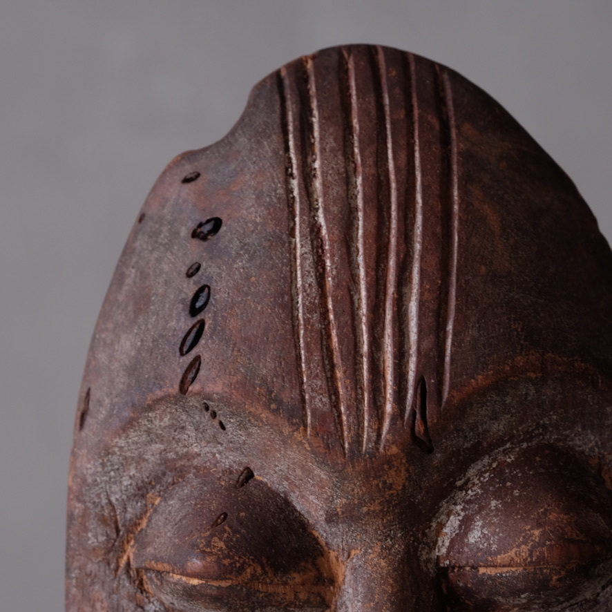 02849 アフリカ ガーナ アシャンティ族 アクワバ人形 / 木像 木彫 アート プリミティブ 古道具_画像6