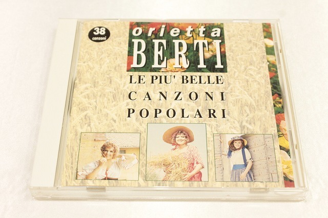 G100【即決・送料無料】Orietta Berti / Le Piu' Belle / Canzoni / オリエッタ・ベルティ / CD_画像1