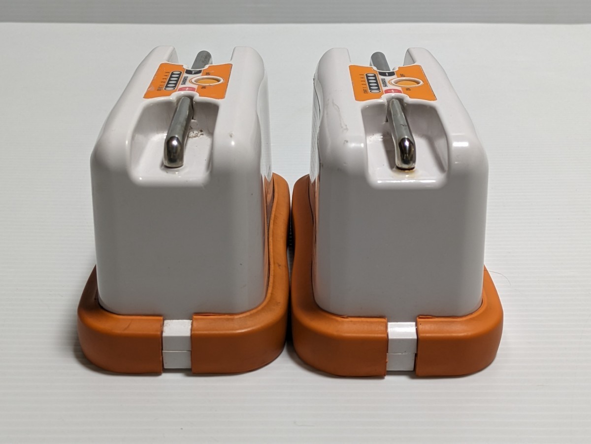 シマノ電力丸 10Ah 電動リール 充電式リチウムイオンバッテリー 日本製品　合計2個 ジャンク　_画像5